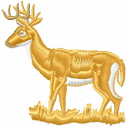 Gazelle Embroidery Design 3 Gazelle Embroidery Design 3